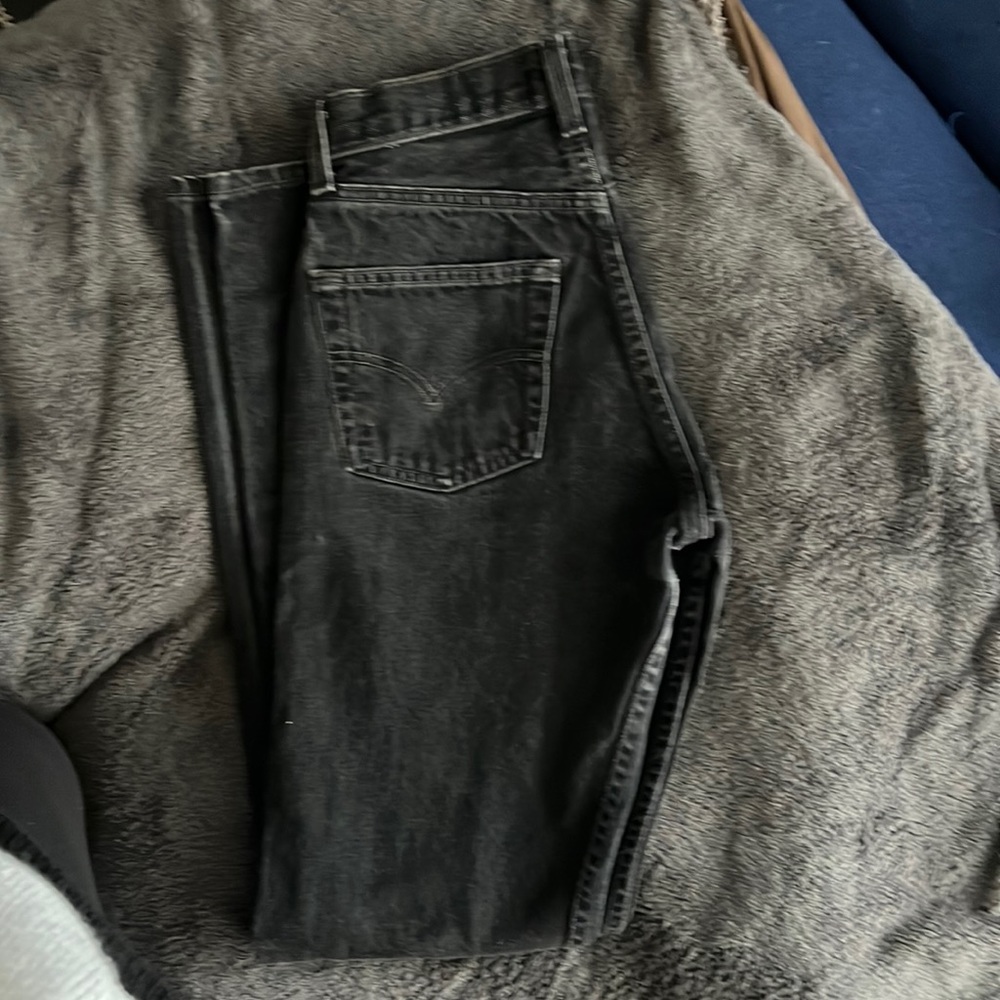 High waisted Levi 501s